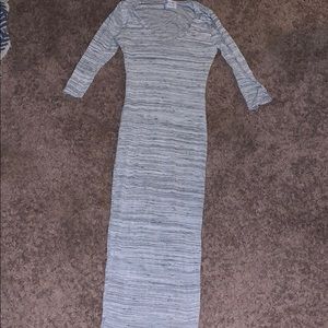 Long to the ground dress